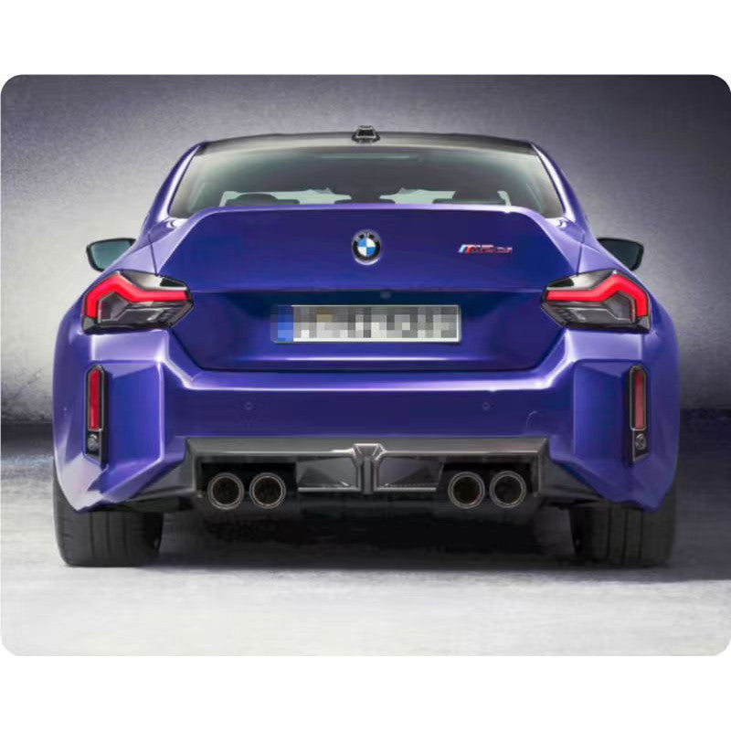 G87 M2 CS style carbon fiber rear diffuser