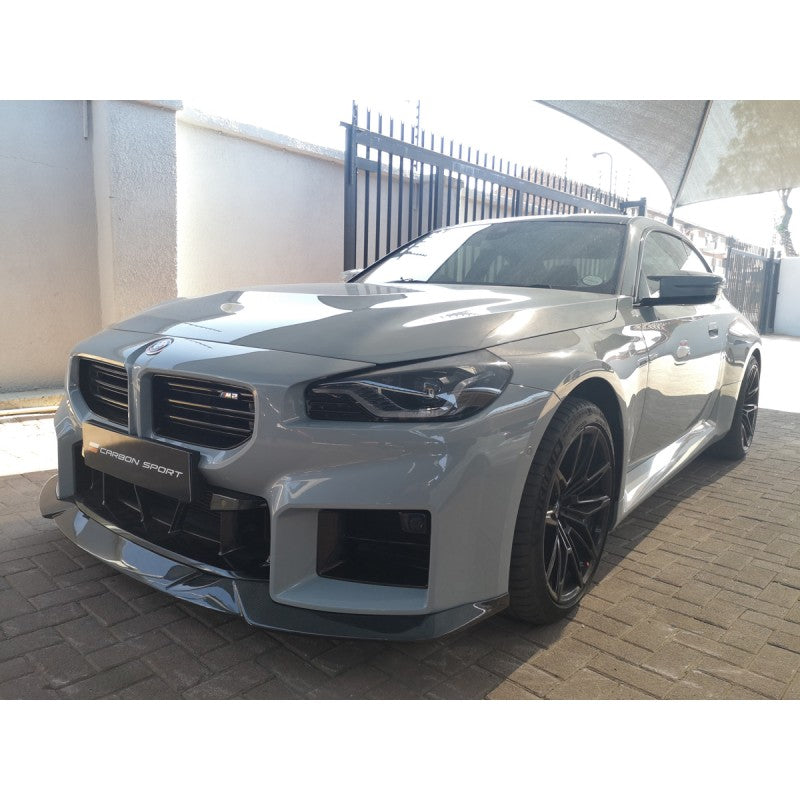 G87 M2 MHC style carbon fiber front lip