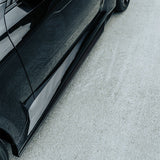 G87 M2 MHC style carbon fiber side skirt