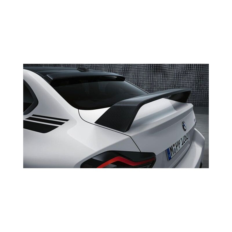 G87 M2 MP competition style carbon fiber boot spoiler