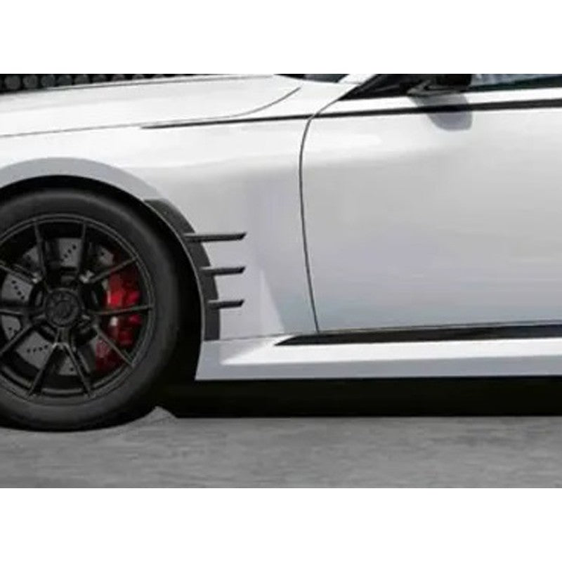 G87 M2 MP style carbon fiber front fender trim