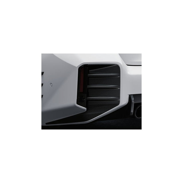 G87 M2 MP style carbon fiber rear bumper vents