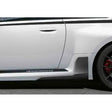 G87 M2 MP style carbon fiber side skirt