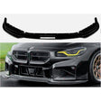 G87 M2 V style 3pcs front lip