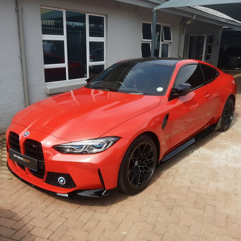 G80 M3 / G82 M4 MP style gloss black side skirt
