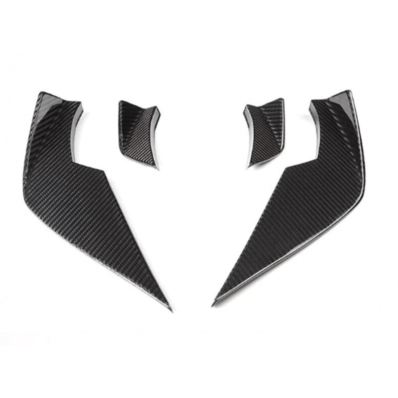 G80 M3 / G82 M4 VS style carbon fiber front bumper canards