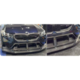 G90 M5 MHC style carbon fiber front lip