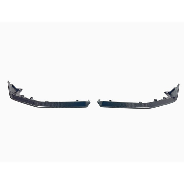 G90 M5 MP style carbon front splitters