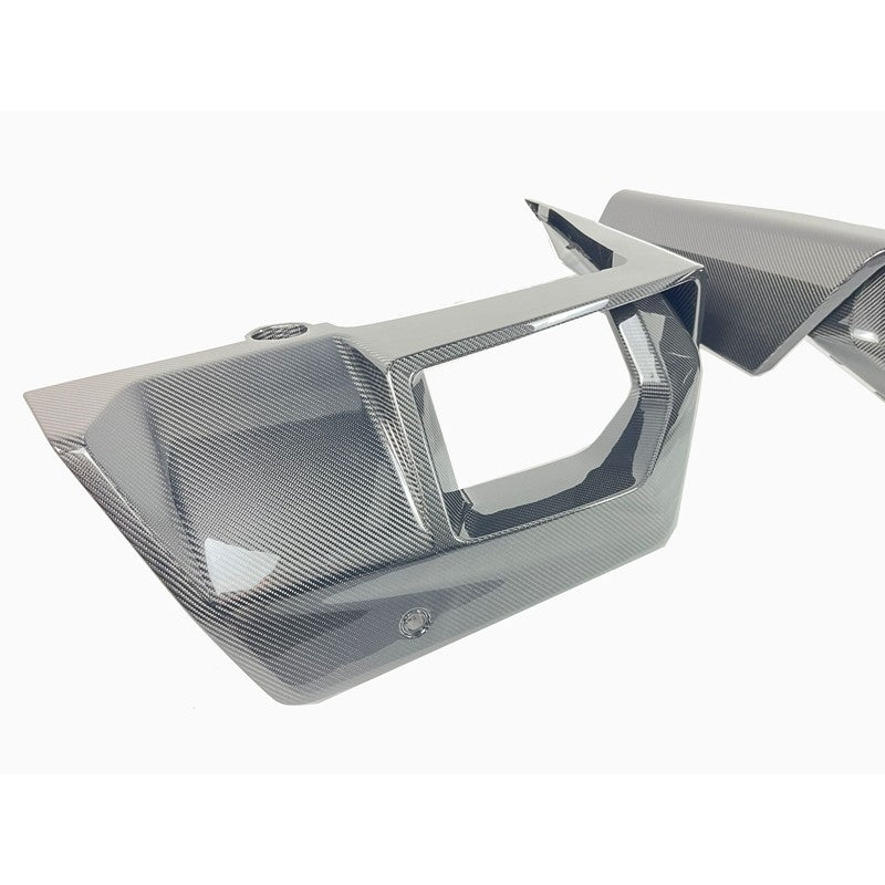 G90 M5 MP style carbon rear diffuser