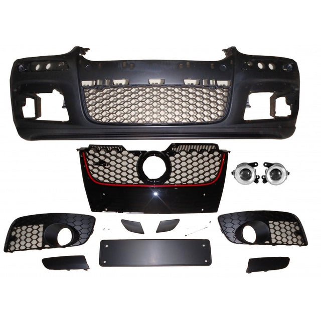 Golf 5 GTI front bumper w/grille w/foglamp