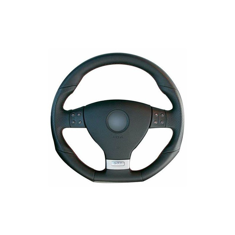 Golf 5 GTI steering wheel suede alcantara DIY kit - Red