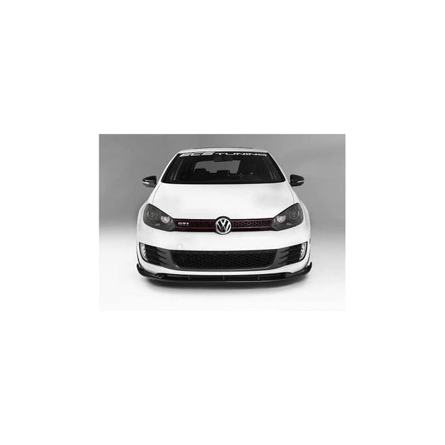 Golf 6 GTI ECS-style carbon fiber front lip