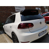 Golf 6 GTI R20 carbon fiber roof spoiler