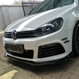 Golf 6R 3pcs front lip