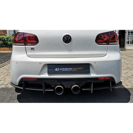 Golf 6R MX-style rear diffuser