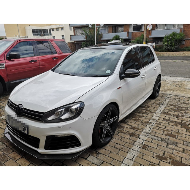 Golf 6R R20 carbon fiber front lip
