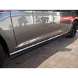 Golf 7 4pcs side skirt extension