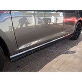 Golf 7 4pcs side skirt extension