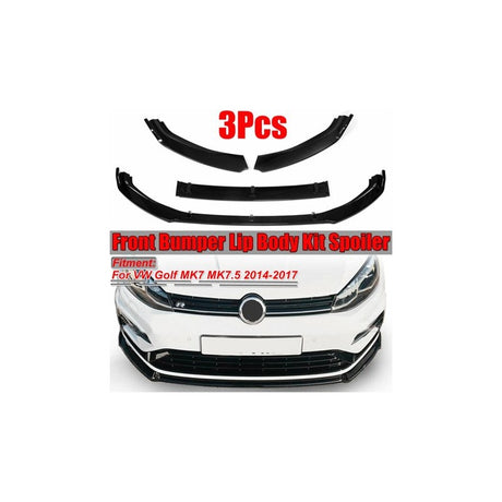 Golf 7 / 7.5 3pcs front lip