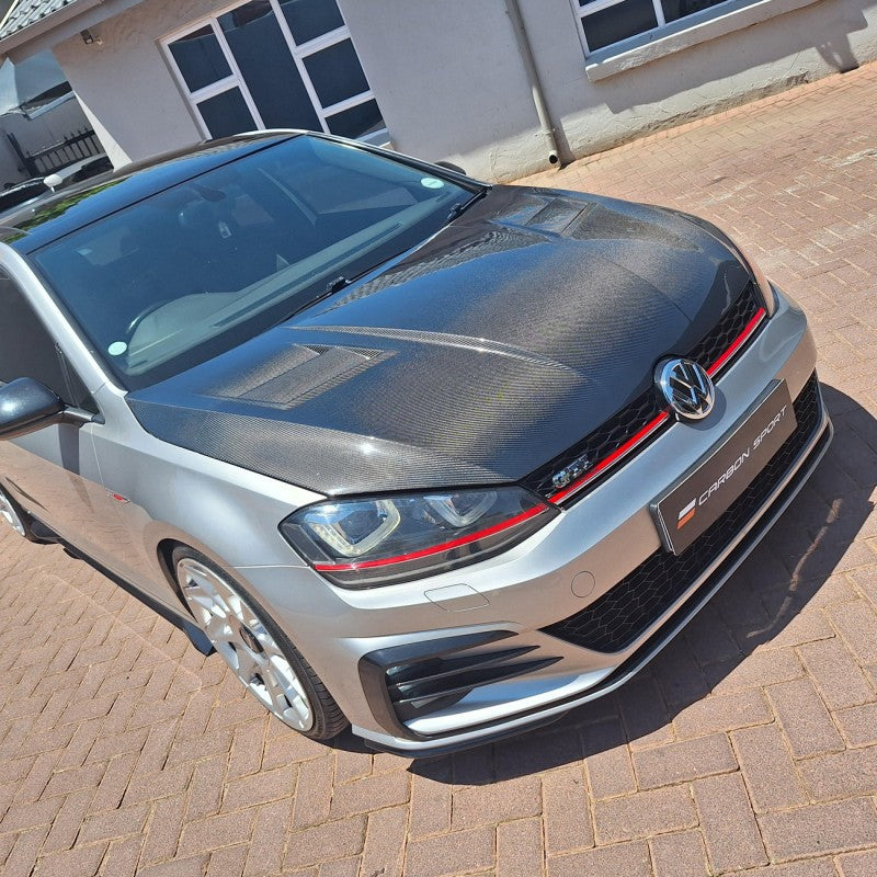 Golf 7 Aspec style carbon fiber bonnet