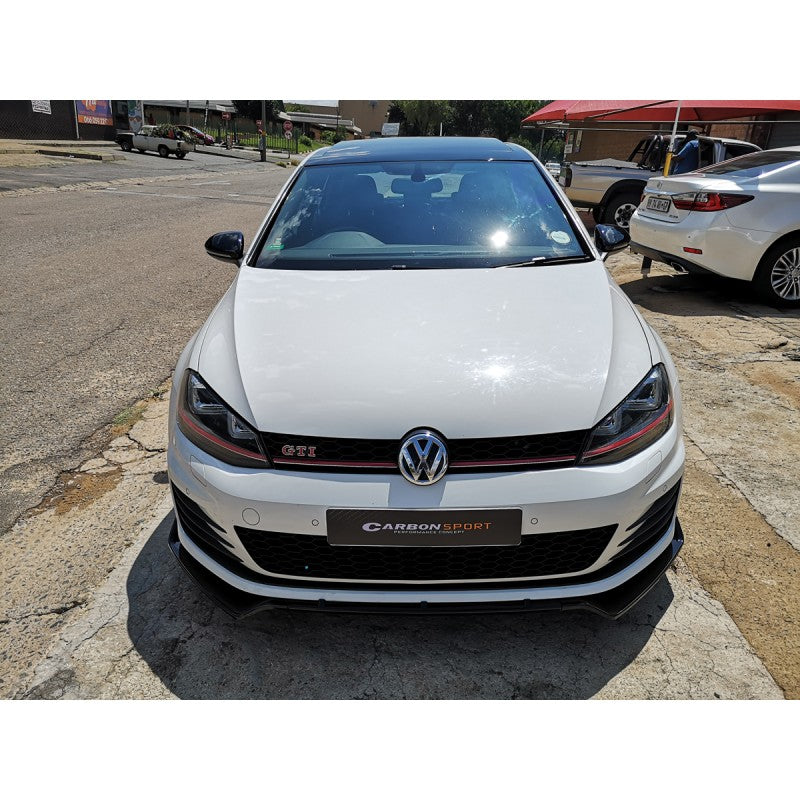Golf 7 GTI MX style 3pcs front lip