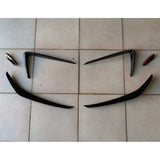 Golf 7 GTI 6pcs front bumper canards