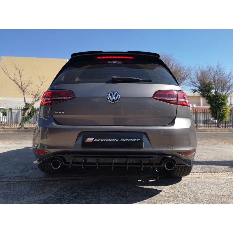 Golf 7 GTI FD Max rear diffuser