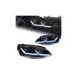 Golf 7 upgrade 7.5 style LED headlight (Black)