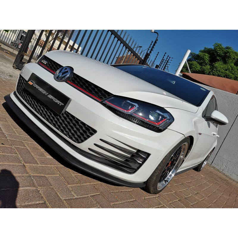 Golf 7 upgrade 7.5 style LED projector headlight (Red)