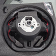 Golf 6 OHC LED carbon fiber steering wheel w/paddle shift