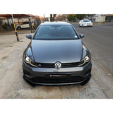 Golf 7.5R MX style 3pcs front lip