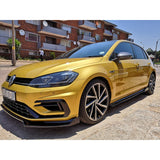 Golf 7.5R MX style 3pcs front lip