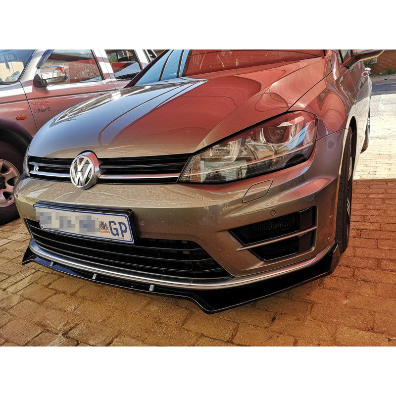 Golf 7R MX style 3pcs front lip