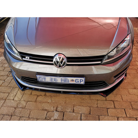 Golf 7R MX style 3pcs front lip