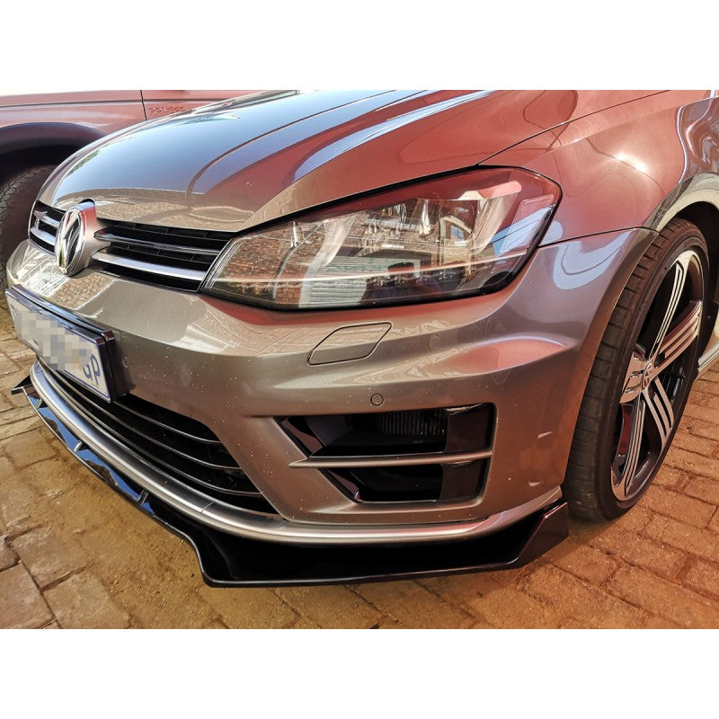 Golf 7R MX style 3pcs front lip