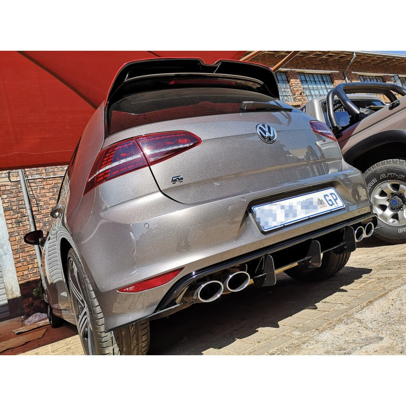 Golf 7R MX style rear diffuser