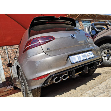 Golf 7R MX style rear diffuser