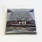 HR Carbon concept license plate holder (Black)