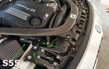 BMS Turbo Double Baffle Oil Catch Can for S55 BMW M2C/M3/M4
