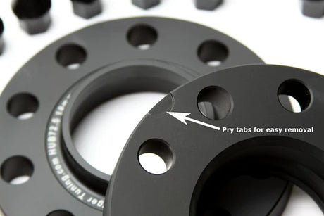 VAG Wheel Spacer Kit w/10 Black Extended Wheel Bolts ( Set of 4 )