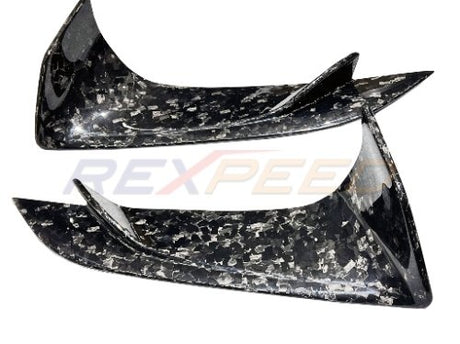 Supra GR 2020+ Forged Carbon Lower Front Bumper Covers