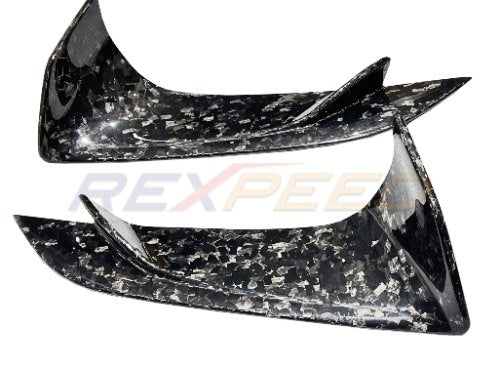 Supra GR 2020+ Forged Carbon Lower Front Bumper Covers