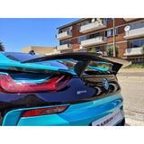 I8 Z-style carbon fiber boot spoiler