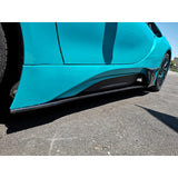 I8 Z-style carbon fiber side skirts (4pcs)