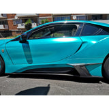 I8 Z-style carbon fiber side skirts (4pcs)