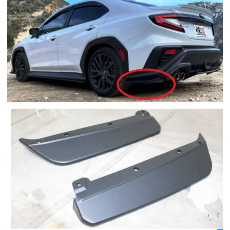 Subaru Impreza 2022 WRX STI style rear splitters