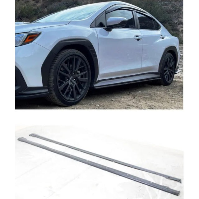 Subaru Impreza 2022 WRX STI style side skirt