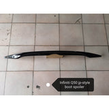 Infiniti Q50 boot spoiler