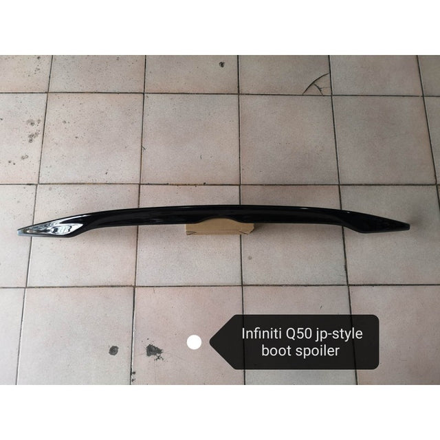 Infiniti Q50 boot spoiler
