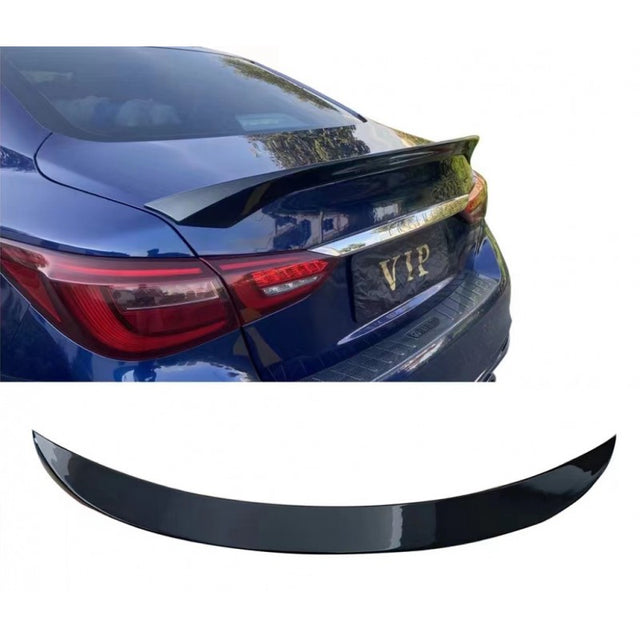 Infiniti Q50 CS-style boot spoiler